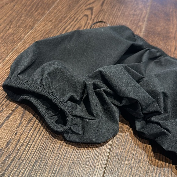 Cropped Black Zara Top - Picture 3 of 4